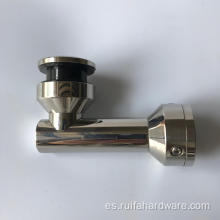 Conector de esquina de pared a vidrio para la puerta de la ducha